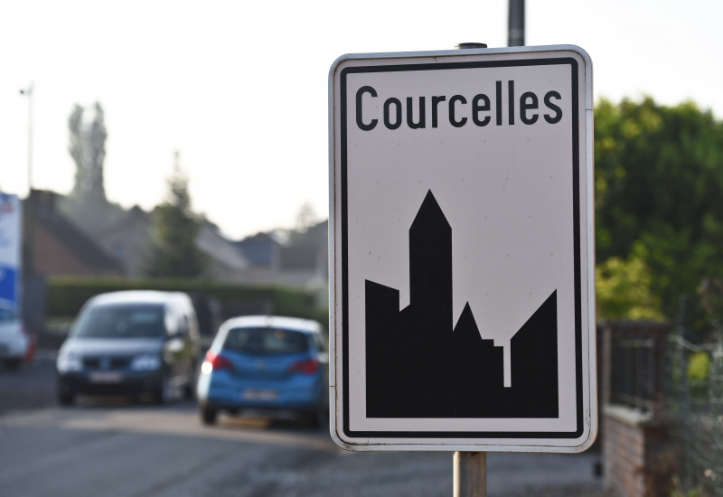 Courcelles Travaux à la rue de PontàCelles et sur l'échangeur de